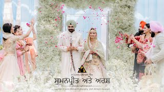 WEDDING FILM 2024 | ARSH \u0026 SUMANPREET | PUNJAB | SUNNY DHIMAN PHOTOGRAPHY | INDIA