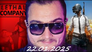 FattyPillow - Záznam streamu (Lethal Company w/Astatoro,NesTTa,HaiseT a FlyGunCZ + PUBG) │22.1.2025│