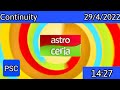 Channel Continuity (29/4/2022 | 14:27): Astro Ceria