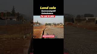 Land sale in Saravanampatti coimbatore near it park