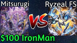 Mitsurugi Ryzeal Vs Fiendsmith Ryzeal $100 IronMan Yu-Gi-Oh!