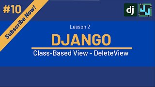 Django - Class-based view (DeleteView)