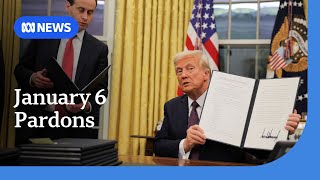 Donald Trump pardons January 6 Capitol rioters | ABC NEWS