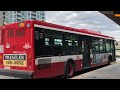 ttc kipling station transit buses in action 12 02 2022 also including orion 8004 airport bus