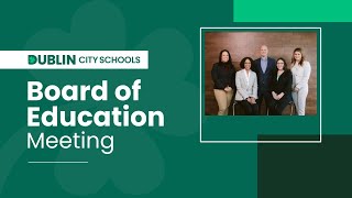 Board of Education Meeting: February 10, 2025