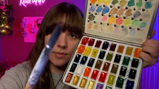 ASMR Painting You in 5 Minutes (Fast)