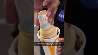mcdonalds employee gets fired for this #shorts #lifehacks
