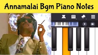 Annamalai Bgm | Rajinikanth | Perfect Piano Tamil Songs