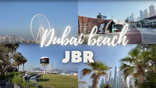 городской пляж JBR| тихая прогулка, relax video Дубай