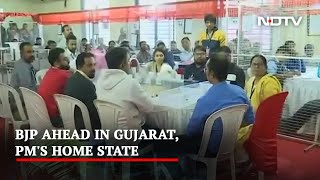 BJP Ahead In Gujarat, PM's Home State