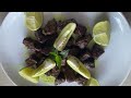 how to make delicious kebab e jigar آسانترین و خوشمزه ترین کباب جگر how to make liver fried liver