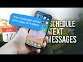 How to Schedule a Text Message on iPhone