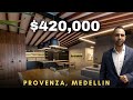 Inside this Amazing 3 Bedroom $420,000 Penthouse in Provenza Medellin