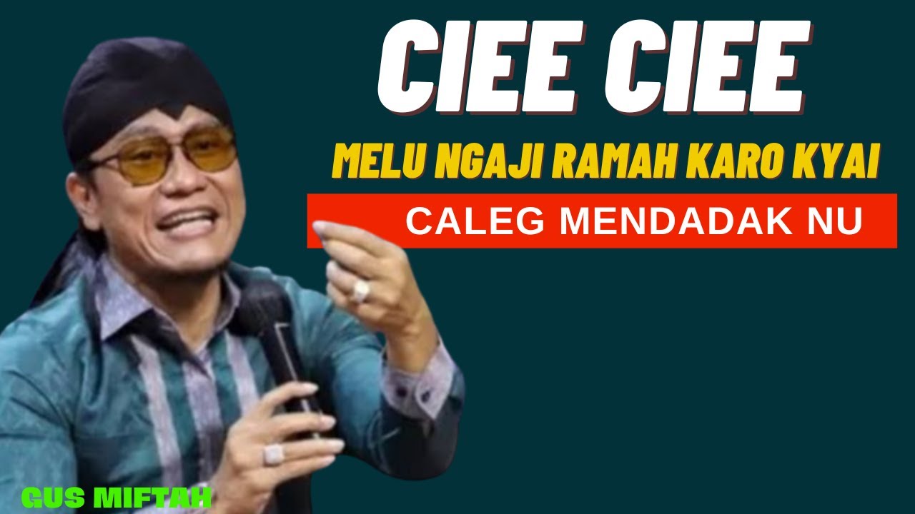 SINDIRAN BUAT PARA CALEG//PENGAJIAN GUS MIFTAH - YouTube