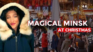 Christmas in Belarus / Magical Minsk 4K