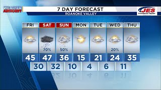 Southwest, Central Virginia Weather | Noon - Jan. 17, 2025