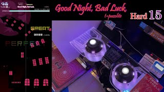 【グルーヴコースター4MAX】「Good Night, Bad Luck.」Hard PERFECT 手元+画面外部出力