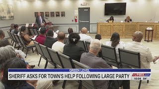 Alamance County sheriff asks for Green Level's help after large party