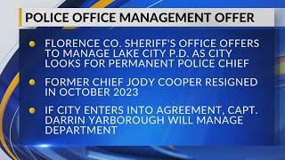 Florence County Sheriff's Office could manage Lake City PD amid search for chief
