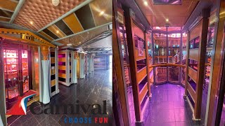 Cool KONE Traction Glass Elevators - Carnival Miracle Cruise Ship.