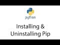 Installing Pip & Uninstalling Pip (Python Package Manger) for Mac OSx in one line