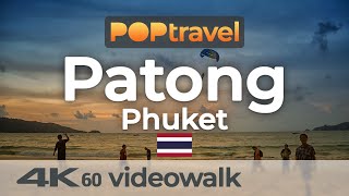 Walking in PATONG / Phuket (Thailand) 🇹🇭- 4K 60fps (UHD)