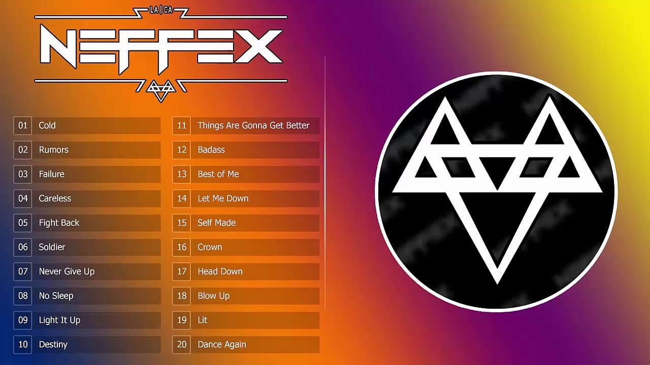 NEFFEX [ Album Mix ] Best Of Neffex I Top 20 Songs Of NEFFEX 1H NEFFEX ...