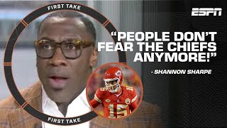 'People don't FEAR the Chiefs ANYMORE' - Shannon Sharpe drags Chiefs offense 😱 |