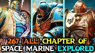 267 (Every) Space Marine Chapters - Formation, Stories, Suits And Everything Explained