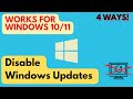 4 Ways to Disable Windows 11 Updates - Step-by-Step Guide