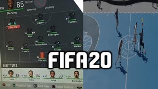 FIFA 20 TEAM MANAGEMENT PSG & MAN CITY PLAYER RATINGS + WHAT VOLTA GAMEPLAY COULD LOOK LIKE!