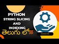 String Slicing and Indexing in python #education #python #coding