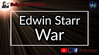 Edwin Starr - War [What Is It Good For] (Karaoke)