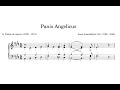 Lambillotte, Louis (1796 - 1855) Panis Angelicus a 4 voci a cappella (Organo colla parte ad.lib.)