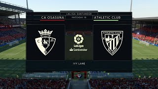 FIFA 22 | CA Osasuna vs Athletic Club - LaLiga Santander | Gameplay