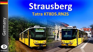 【4K】STRAUSBERG TRAM - Tatra KT8D5.RN2S  (2020)