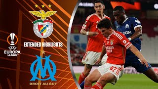 Benfica vs. Marseille: Extended Highlights | UEL Quarter-Finals 1st Leg | CBS Sports Golazo