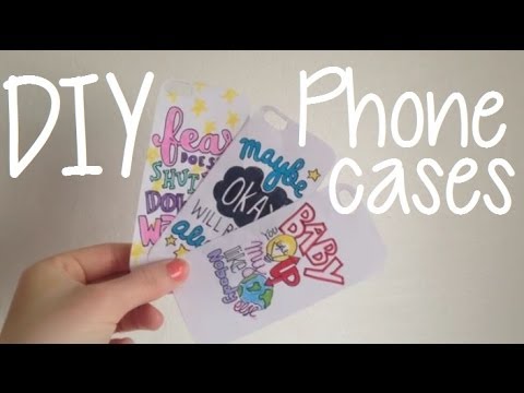 Diy Custom Phone Cases Youtube