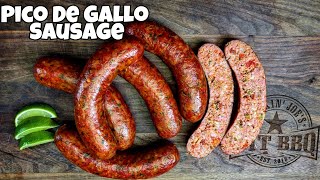 Pico De Gallo Sausage - Homemade Sausage Recipe