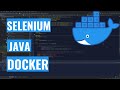 Running Selenium with Java tests in Docker container