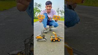 RC Excavator and TFC RC Dumper Truck Ki Testing