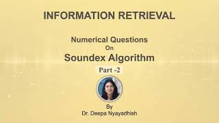 How to encode the word using Soundex algorithm