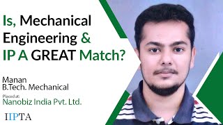 B. Tech Mechanical student started his career in IP. #IIPTA