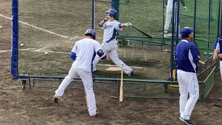 【中日ドラゴンズ】北谷キャンプ・根尾昂選手・石川駿選手バッティング練習】