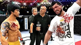UFC 4 | Bruce Lee vs. Lovy Kahlon - EA sports UFC 4 - CPU vs CPU
