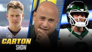 What should Jets fans expect from Zach Wilson vs. Broncos? Joe Burrow struggles | THE CARTON SHOW