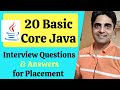 20 Basic Core Java Interview Questions & Answers- TCS, Accenture, Cognizant, Infosys, Wipro, HCL