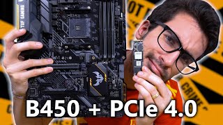 Enabling PCIe 4.0 on a B450 Motherboard?