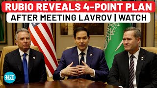 Rubio First Reaction On US-Russia Talks On Ukraine Peace Deal, Reveals ‘Next Step’ After Lavrov Meet