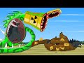 Rescue GODZILLA & KONG From RADIATION PYTHON: A Journey Inside Body? | Godzilla & PYTHON CARTOON